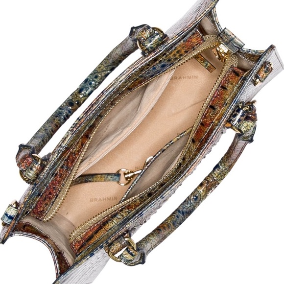 SOLD 10.18.20 BRAHMIN SMALL CAMILLE CEDAR SATCHEL - Picture 3 of 16